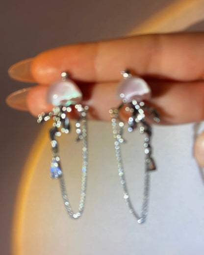 Glittery Jellyfish Earrings | ☾087