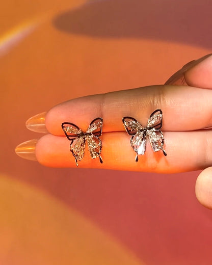 Butterfly Gemstone Earrings | ☾192