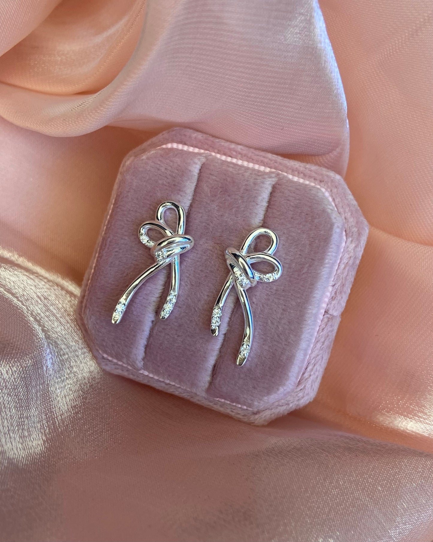 Coquette Ribbon Earrings | ☾242