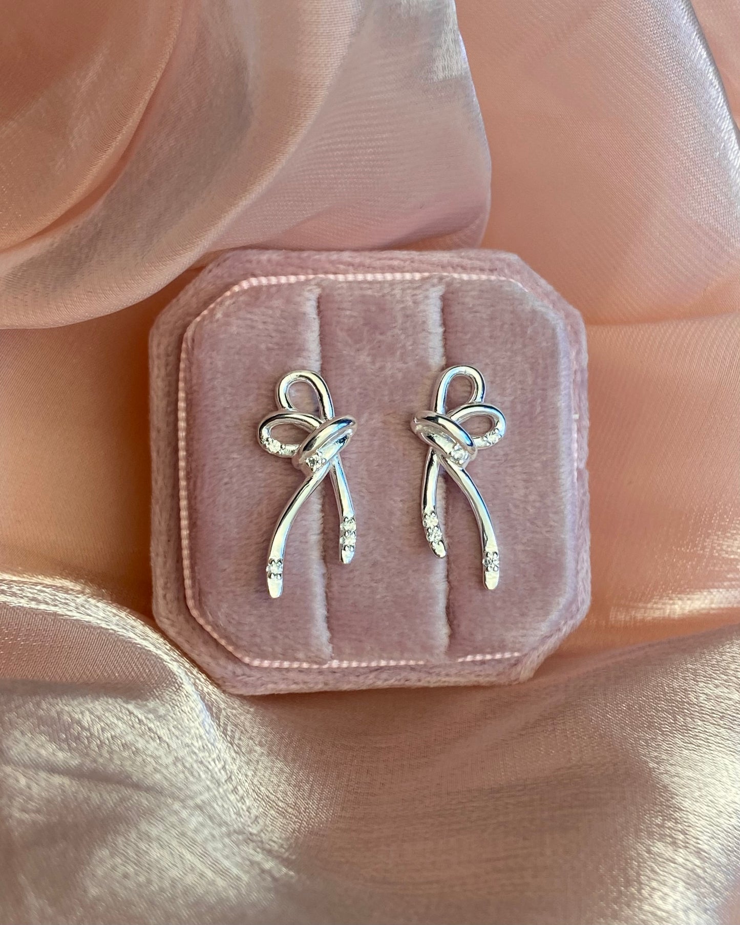 Coquette Ribbon Earrings | ☾242