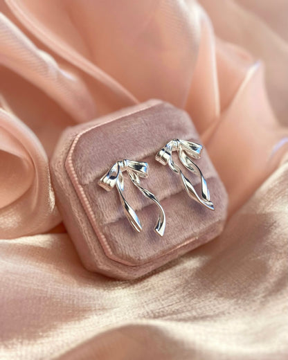 Coquette Bow Earrings | ☾238