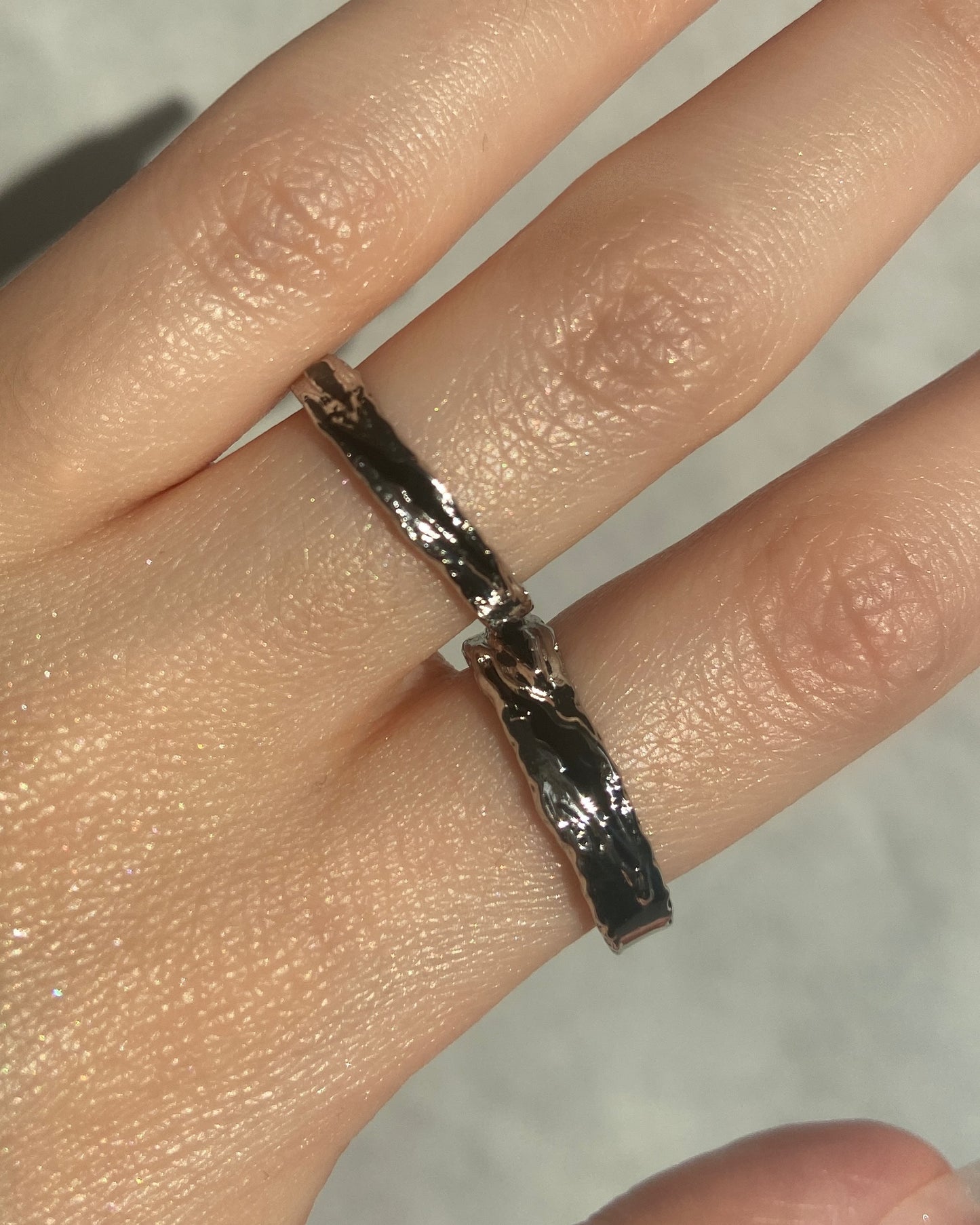 Black Swirl Rings | ☾058