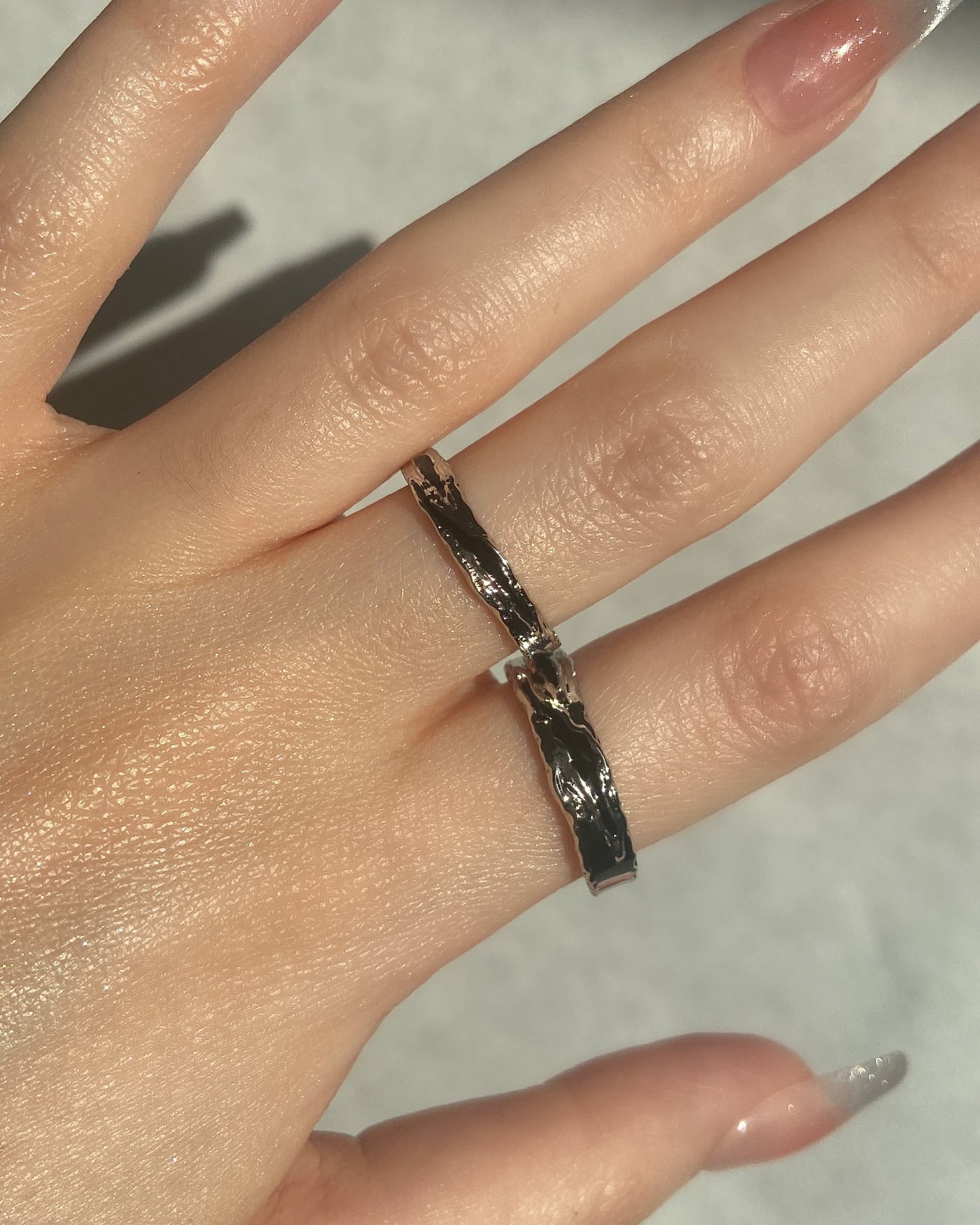 Black Swirl Rings | ☾058