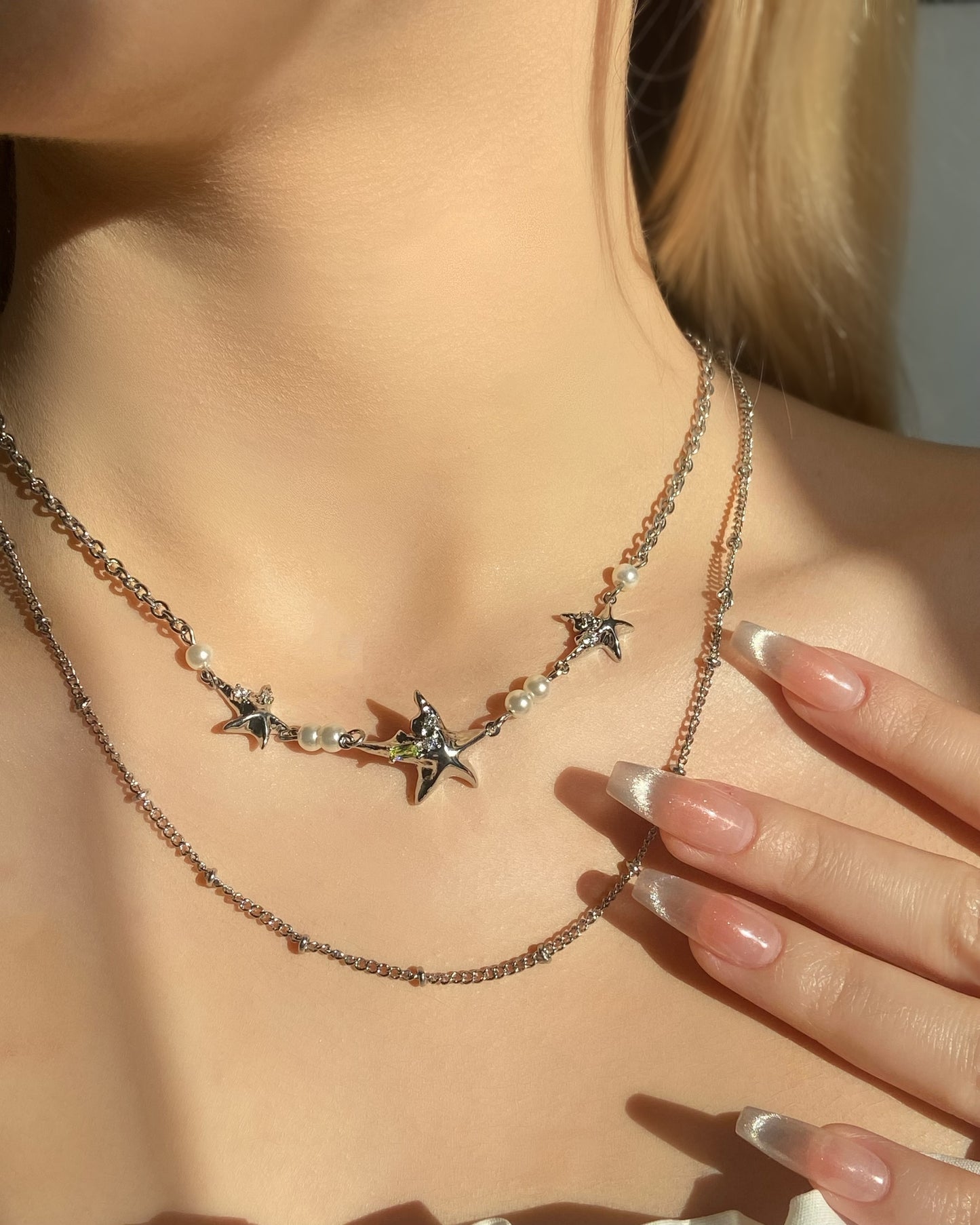 Layered Starfish Necklace | ☾156