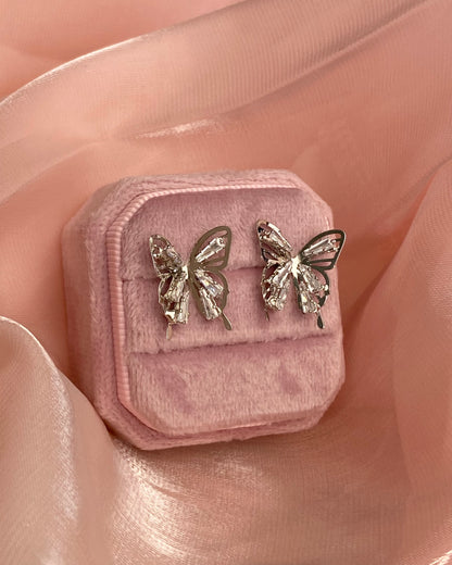 Butterfly Gemstone Earrings | ☾192