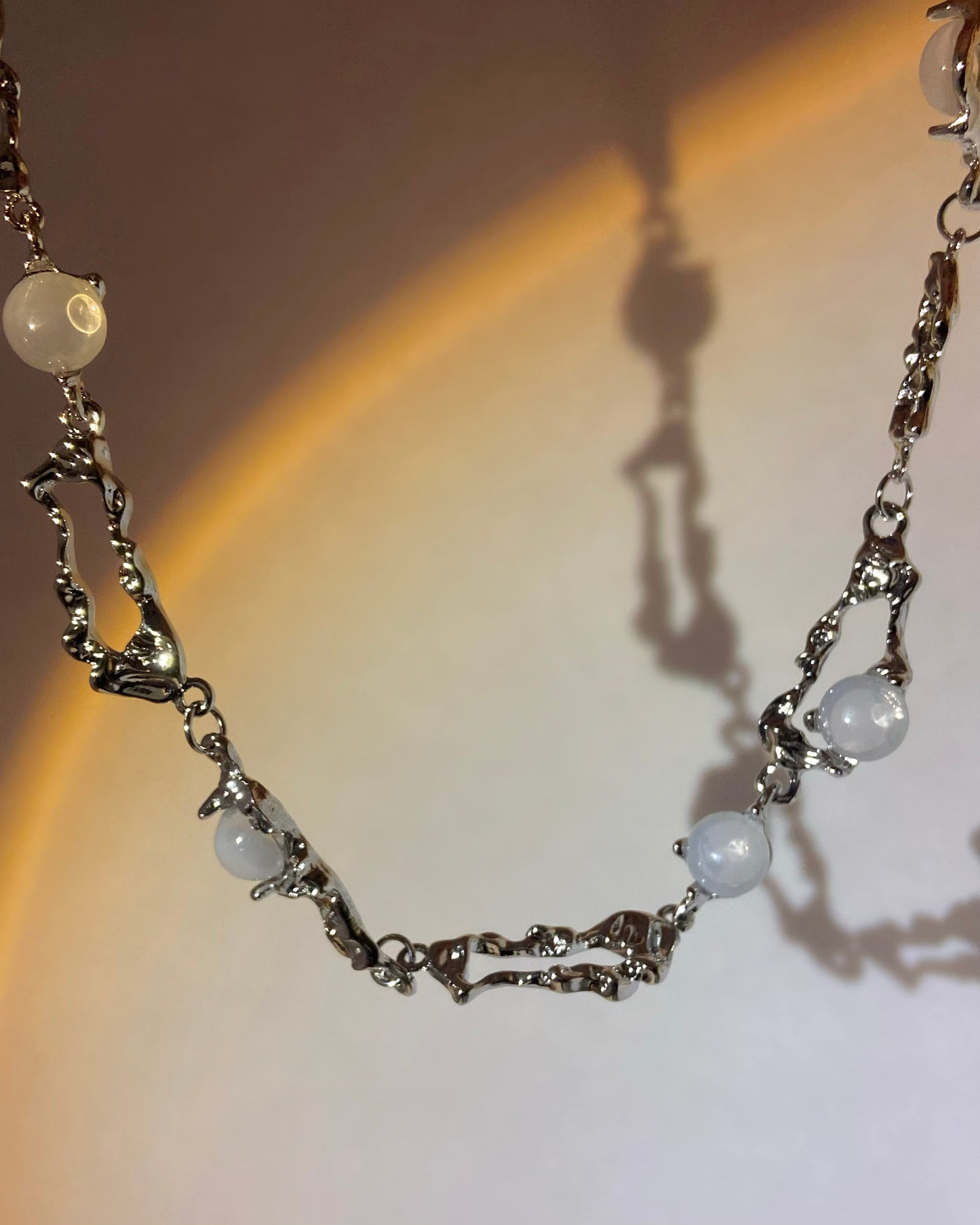 White Moonstone Necklace | ☾221