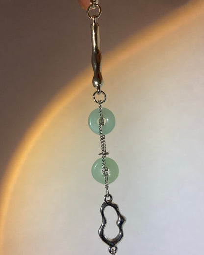 Jade Bamboo Necklace | ☾234