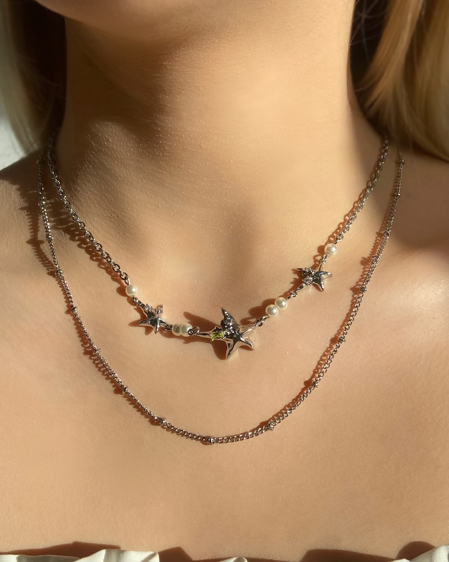 Layered Starfish Necklace | ☾156