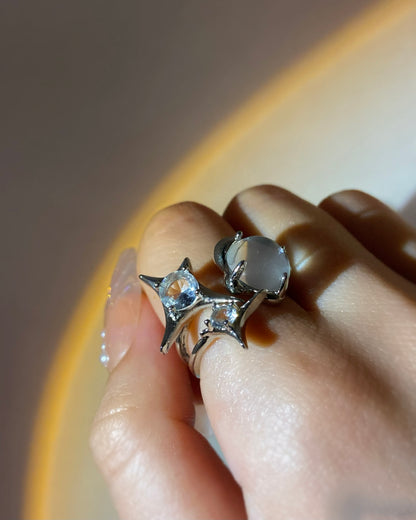 Waterdrop Star Ring | ☾228