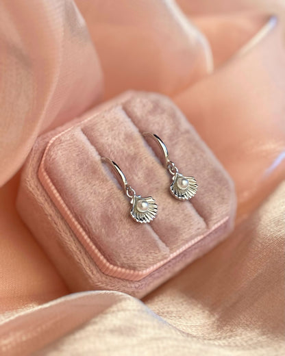 Seashell Drop Earrings | ☾241