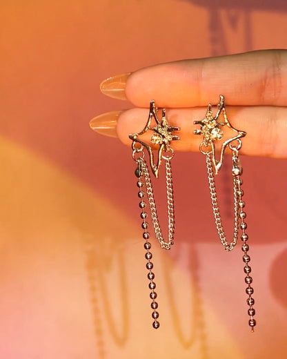 Northstar Tassel Earrings | ☾183