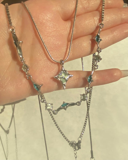 Ocean Star Layering Necklace | ☾075