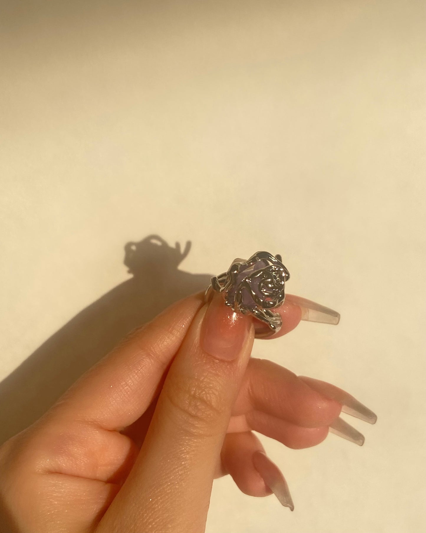 Lavender Rose Ring | ☾047