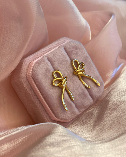 Coquette Ribbon Earrings | ☾242