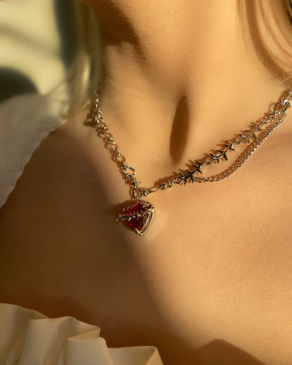 Thorned Heart Necklace | ☾076