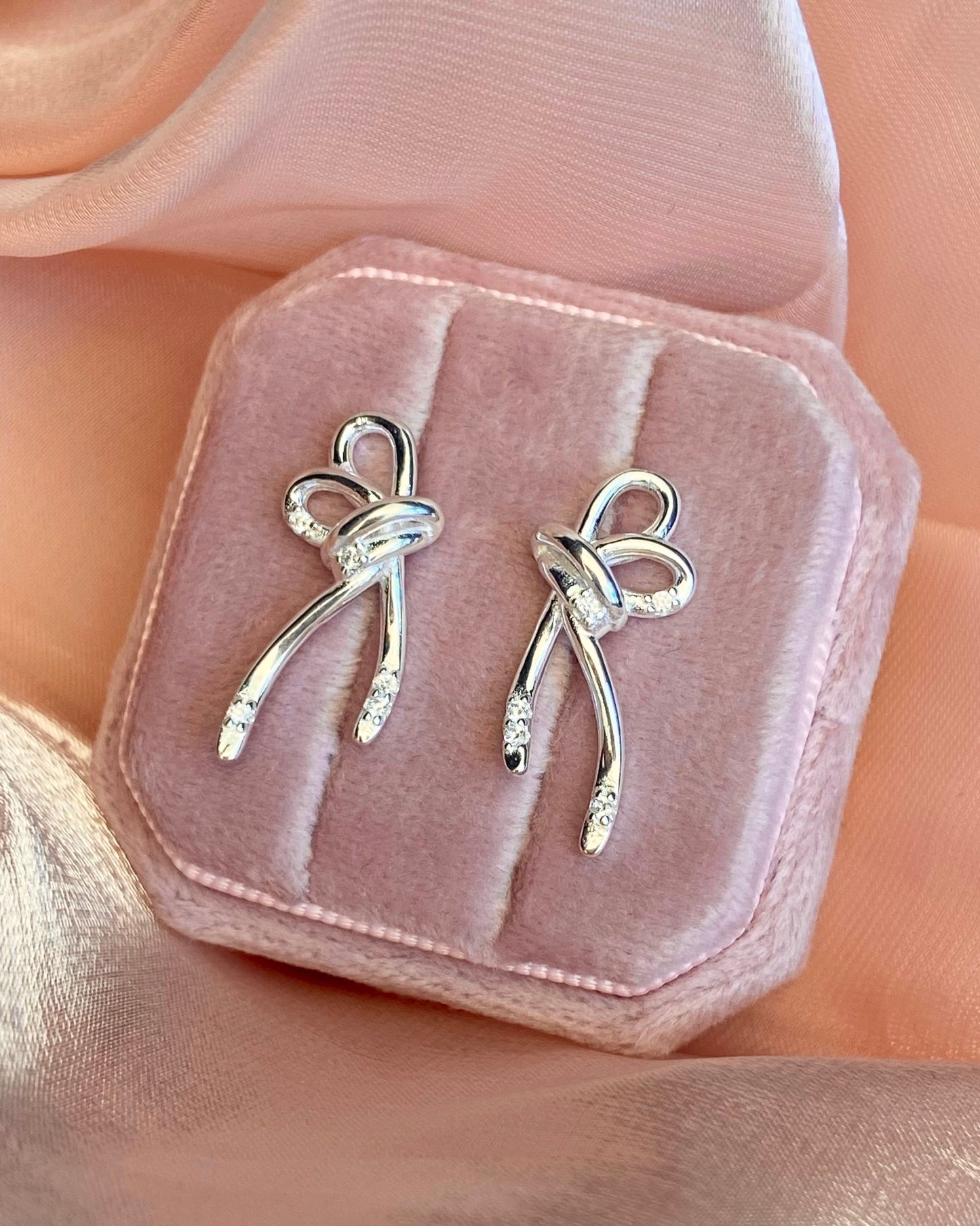 Coquette Ribbon Earrings | ☾242