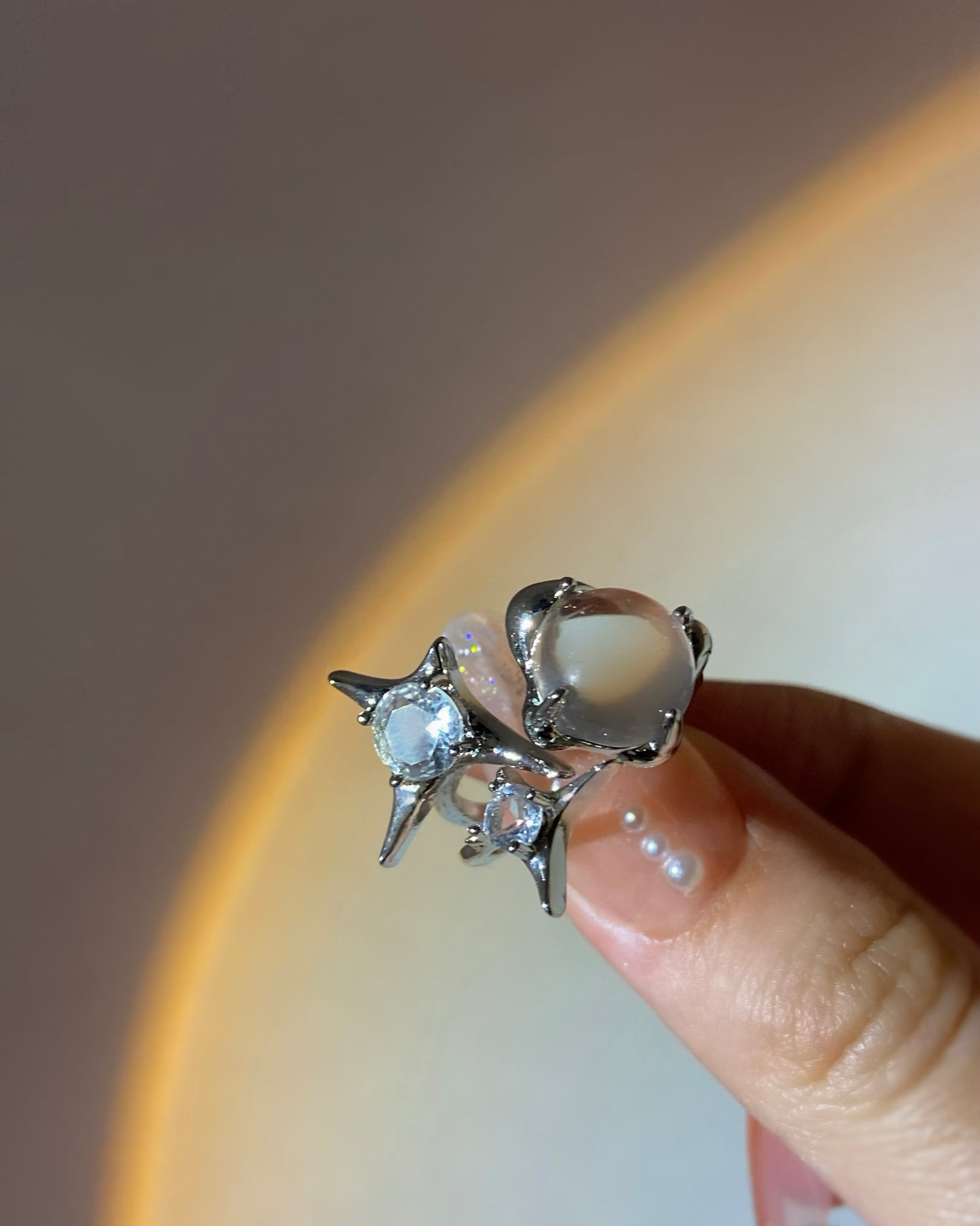 Waterdrop Star Ring | ☾228