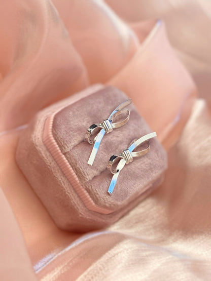 Bow Chain Earrings | ☾239