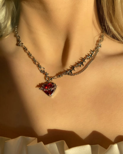 Thorned Heart Necklace | ☾076