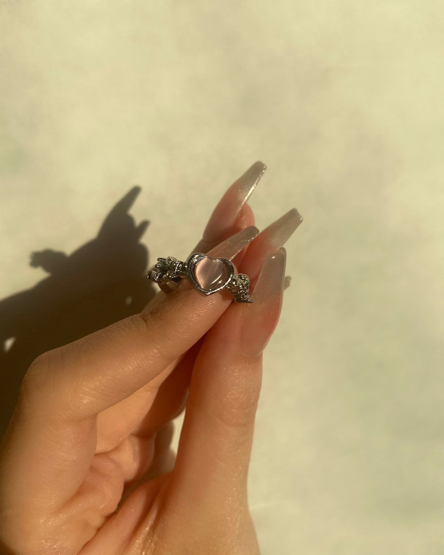 Barbed Wire Heart Ring | ☾026