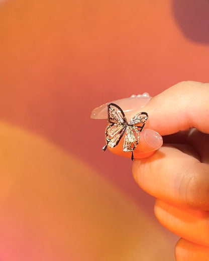 Butterfly Gemstone Earrings | ☾192