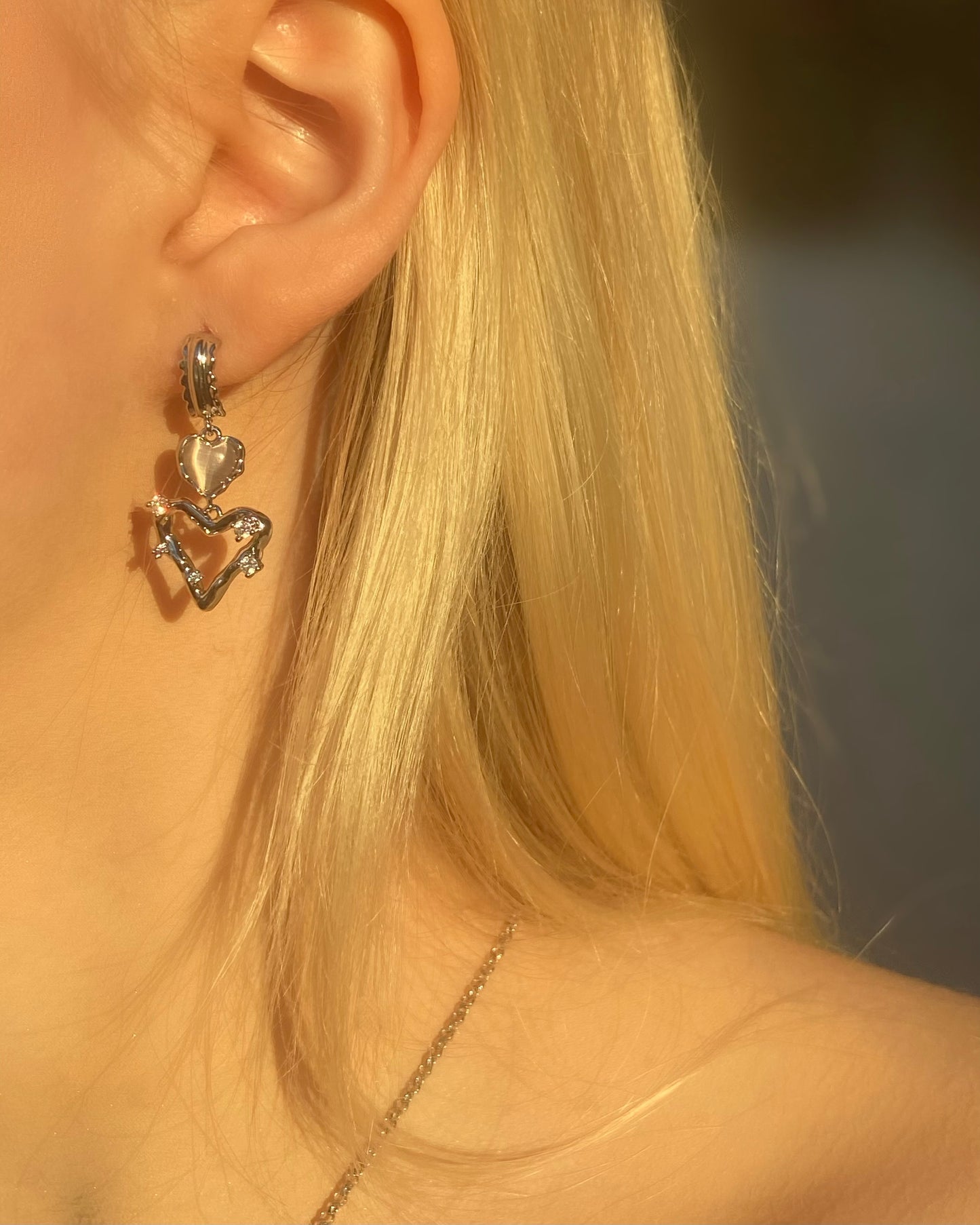 Sweet-heart Earrings | ☾124